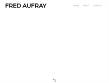 Tablet Screenshot of fredaufray.com